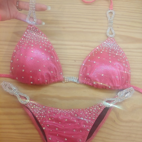 Sparkle & Fit Other - Pink Bikini Competition Suit